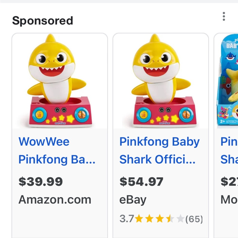 baby shark dance toy $25